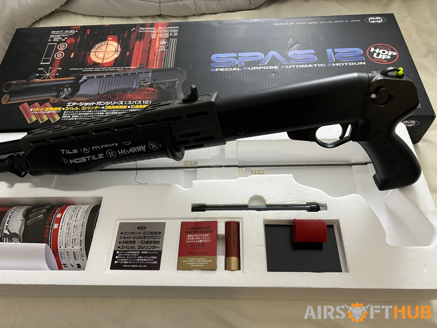 Tokyo Marui SPAS-12 Tri-Shot - Used airsoft equipment