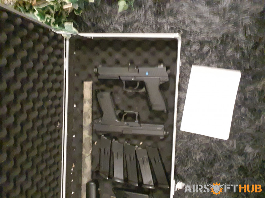 Mk23 pistols + desert eagle - Used airsoft equipment