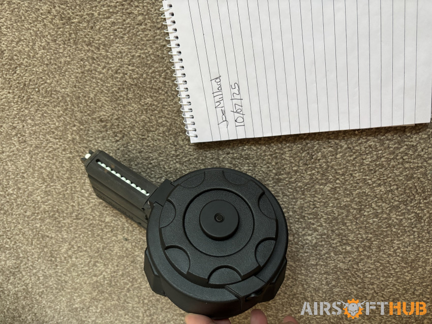 We Scar H HPA drum - Used airsoft equipment