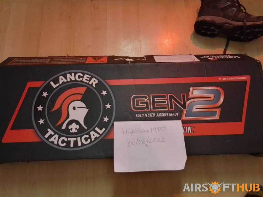Gen 2 lancer tactical - Used airsoft equipment
