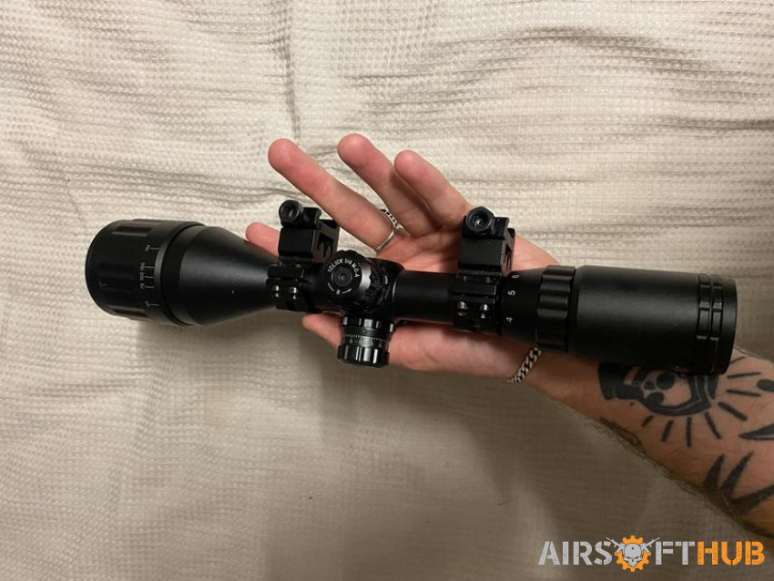 Novritsch 3x-9x scope - Used airsoft equipment