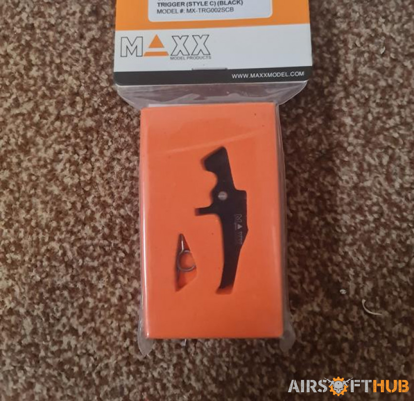 NEW maxx type c trigger - Used airsoft equipment