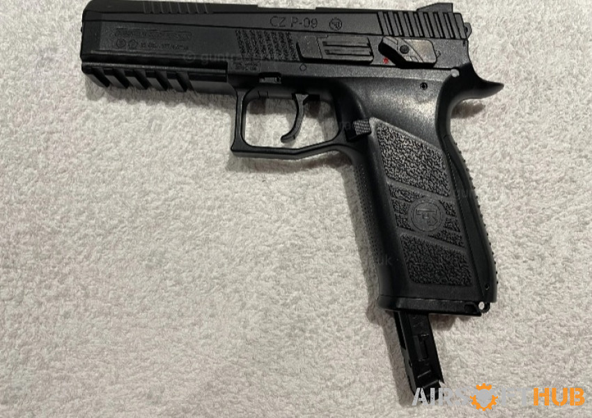 Asg cz P-09 air pistol 177 - Used airsoft equipment