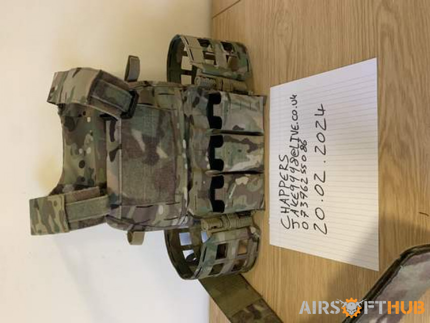 V5 FCPC style plate carrier - Used airsoft equipment