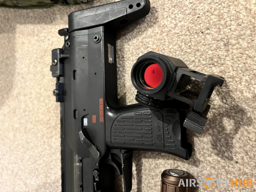 TM MP7 GBB + lots of extras - Used airsoft equipment