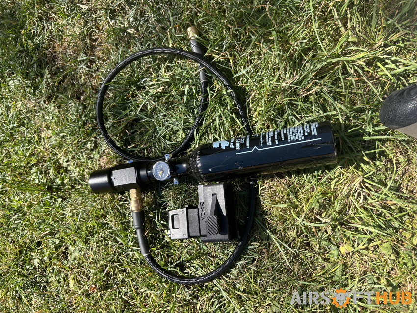 KC-02 HPA Setup - Used airsoft equipment