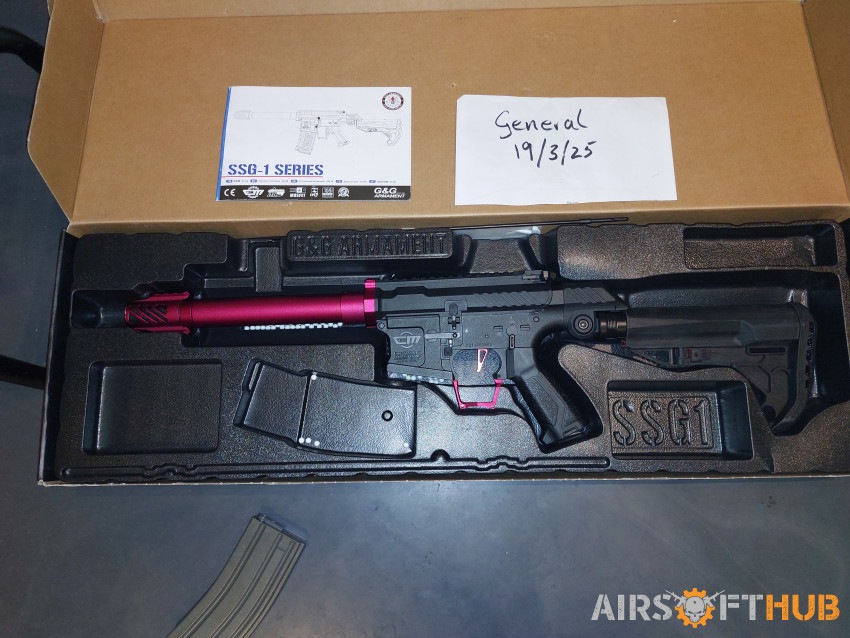 Ssg1 speedsoft RIF m4 - Used airsoft equipment