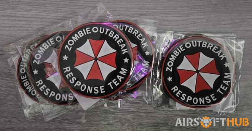 Umbrella Corporation 8cm Patch - Used airsoft equipment