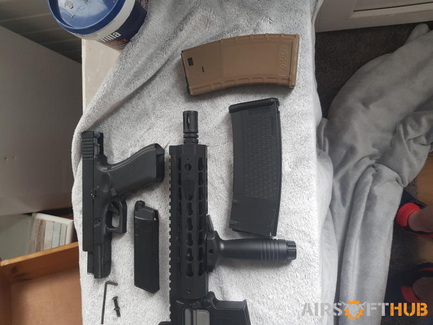 Airsoft package - Used airsoft equipment