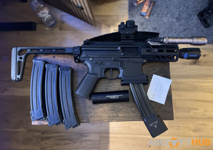Upgraded Sig MPX-K Sportline - Used airsoft equipment