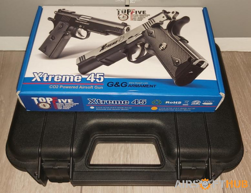 Xtreme 45 CO2 blowback pistol - Used airsoft equipment