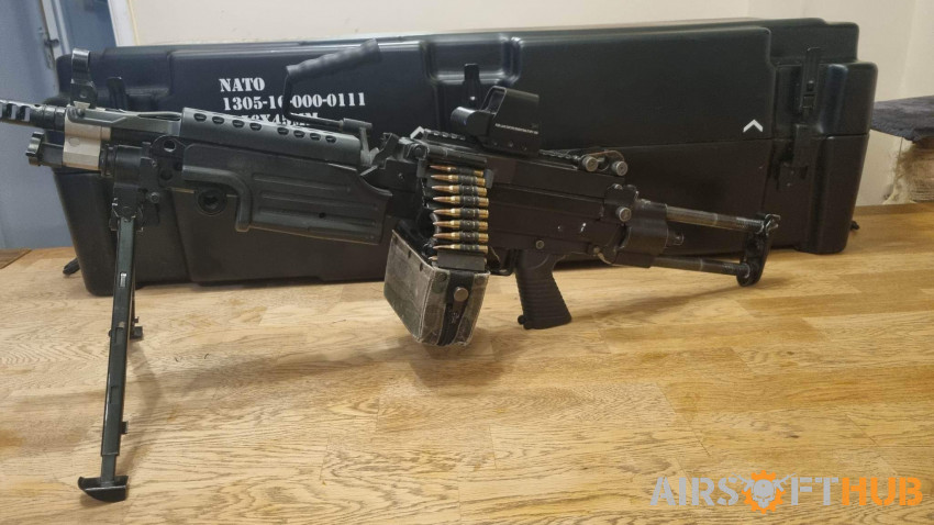 A&K m249 para - Used airsoft equipment
