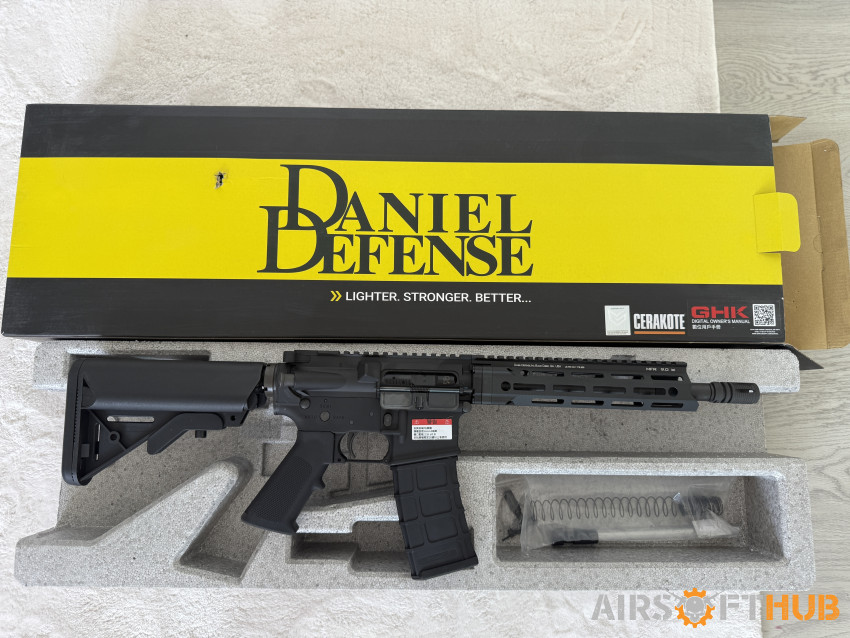 GHK DDM4 V7 V3 GBBR /CO2 - Used airsoft equipment