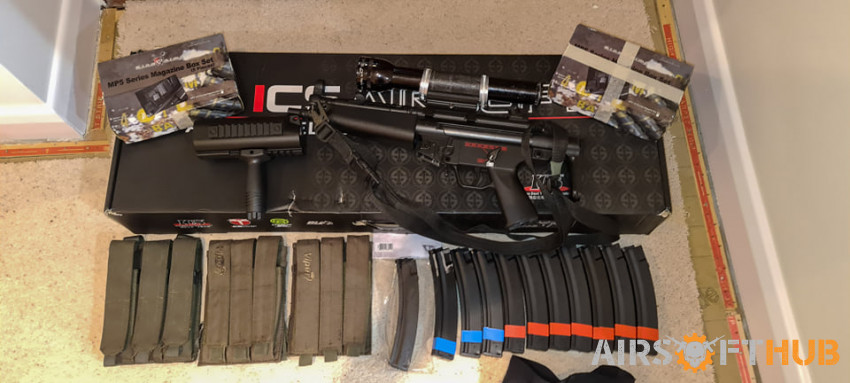 ICS MP5A3 British SAS Inspired - Used airsoft equipment