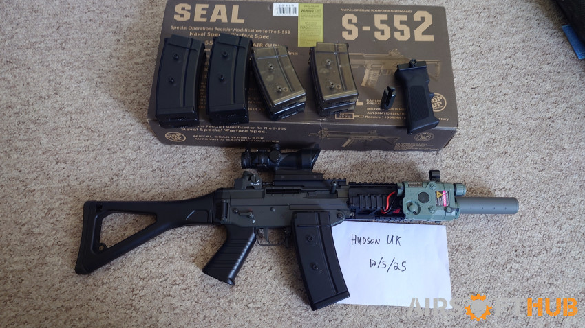 Jing Gong Sig 552 RIS - Used airsoft equipment
