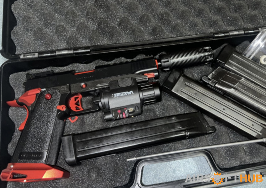Tokyo Marui Hi Cappa upgraded - Used airsoft equipment