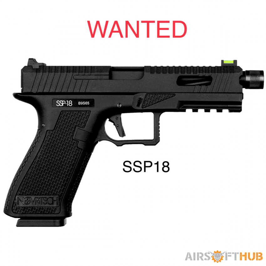 WANTED SSP18 - Used airsoft equipment