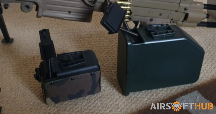 WTB: Boneyard A&K M249 Box Mag - Used airsoft equipment