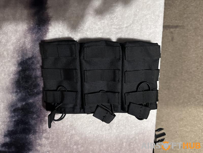 Triple M4 mag pouch - Used airsoft equipment