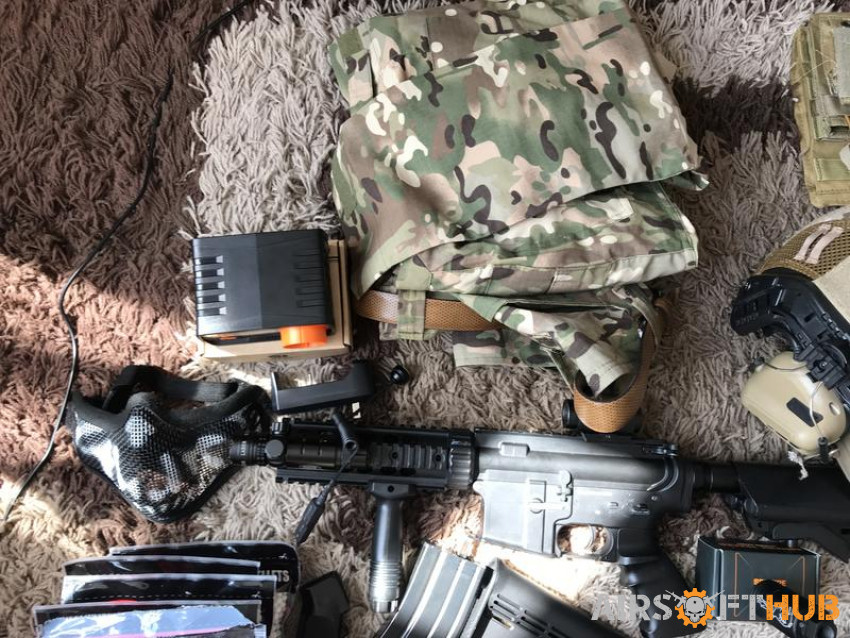 Rifles and accessories - Used airsoft equipment