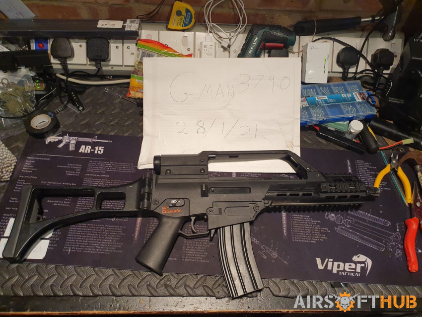 CA G36 with extras - Used airsoft equipment