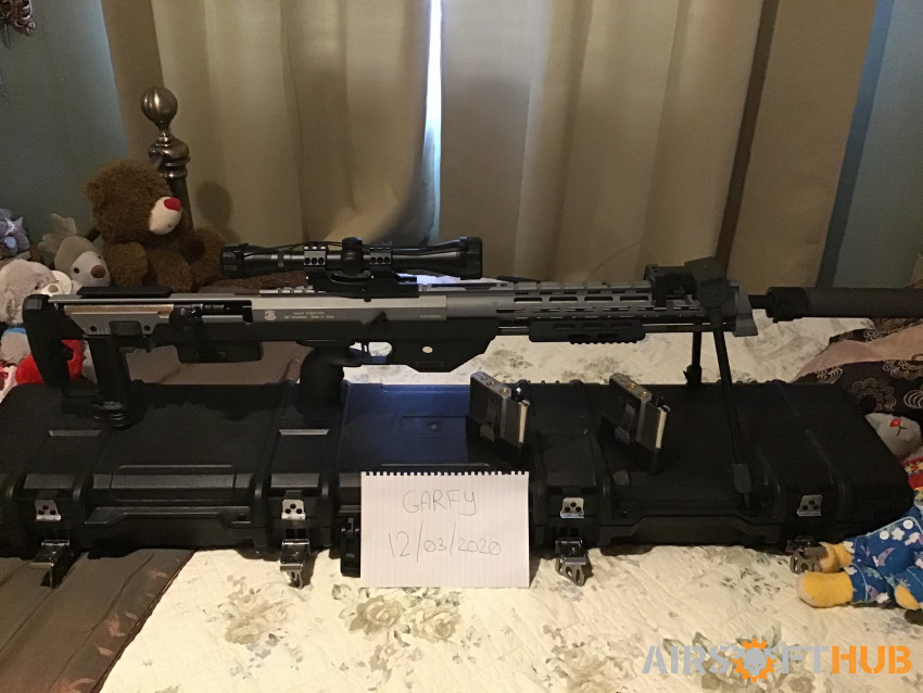 Dsr-1 s&t spring sniper rifle - Used airsoft equipment