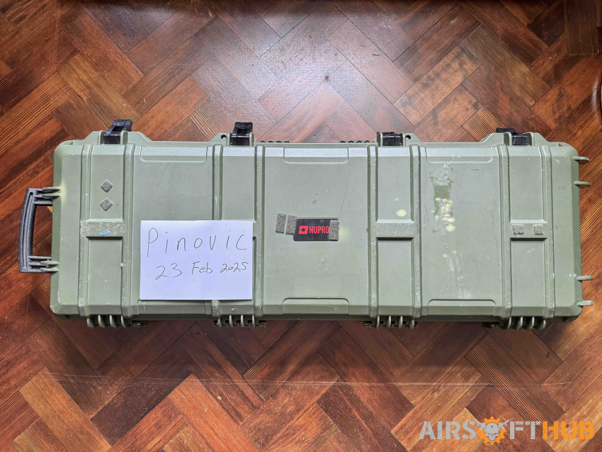 Nuprol Premium Rifle Cas - Used airsoft equipment