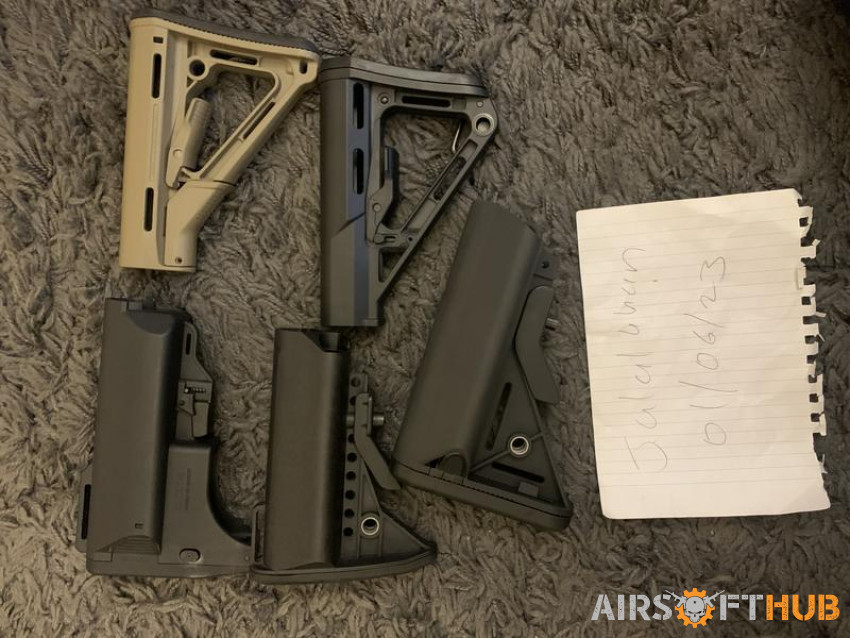 Bunch of accessories for sale - Used airsoft equipment