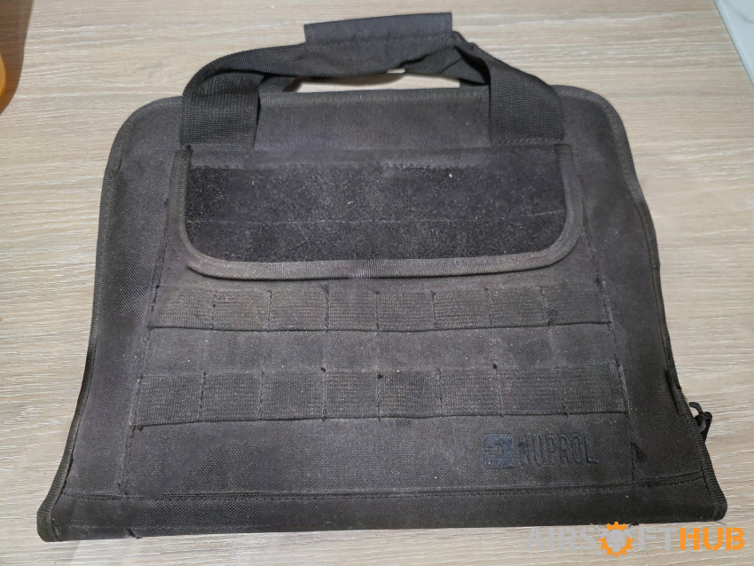 Nuprol Deluxe Pistol Case - Used airsoft equipment