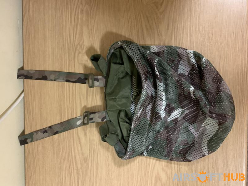 Mesh roll-up dump pouch - Used airsoft equipment