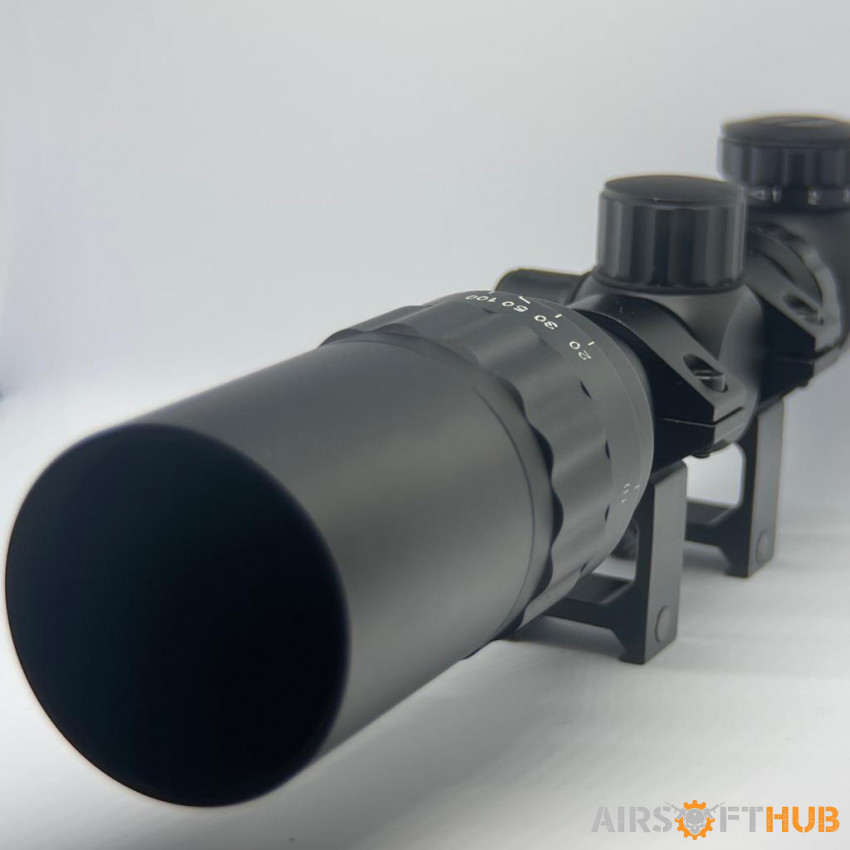 2-6 x 32 AOEG Rifle Scope - Used airsoft equipment