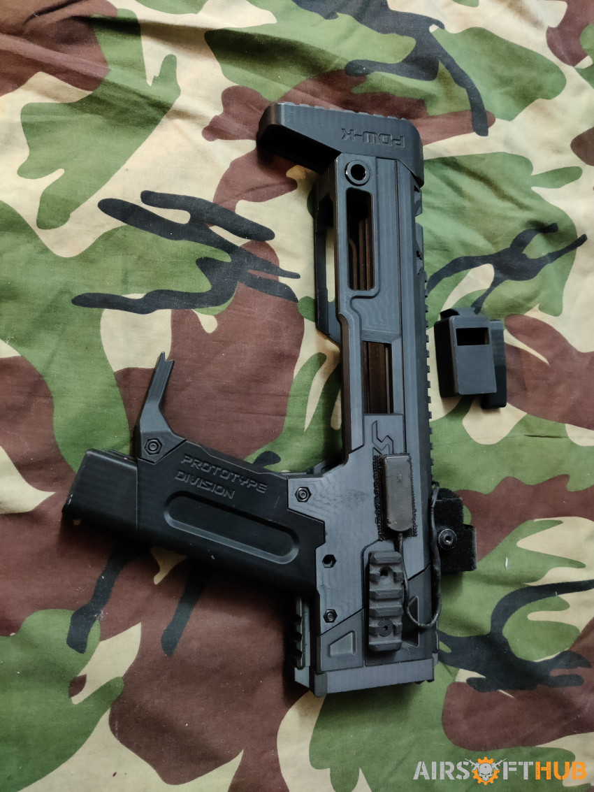 GLOCK 18/18C TACTICAL STOCK - Used airsoft equipment