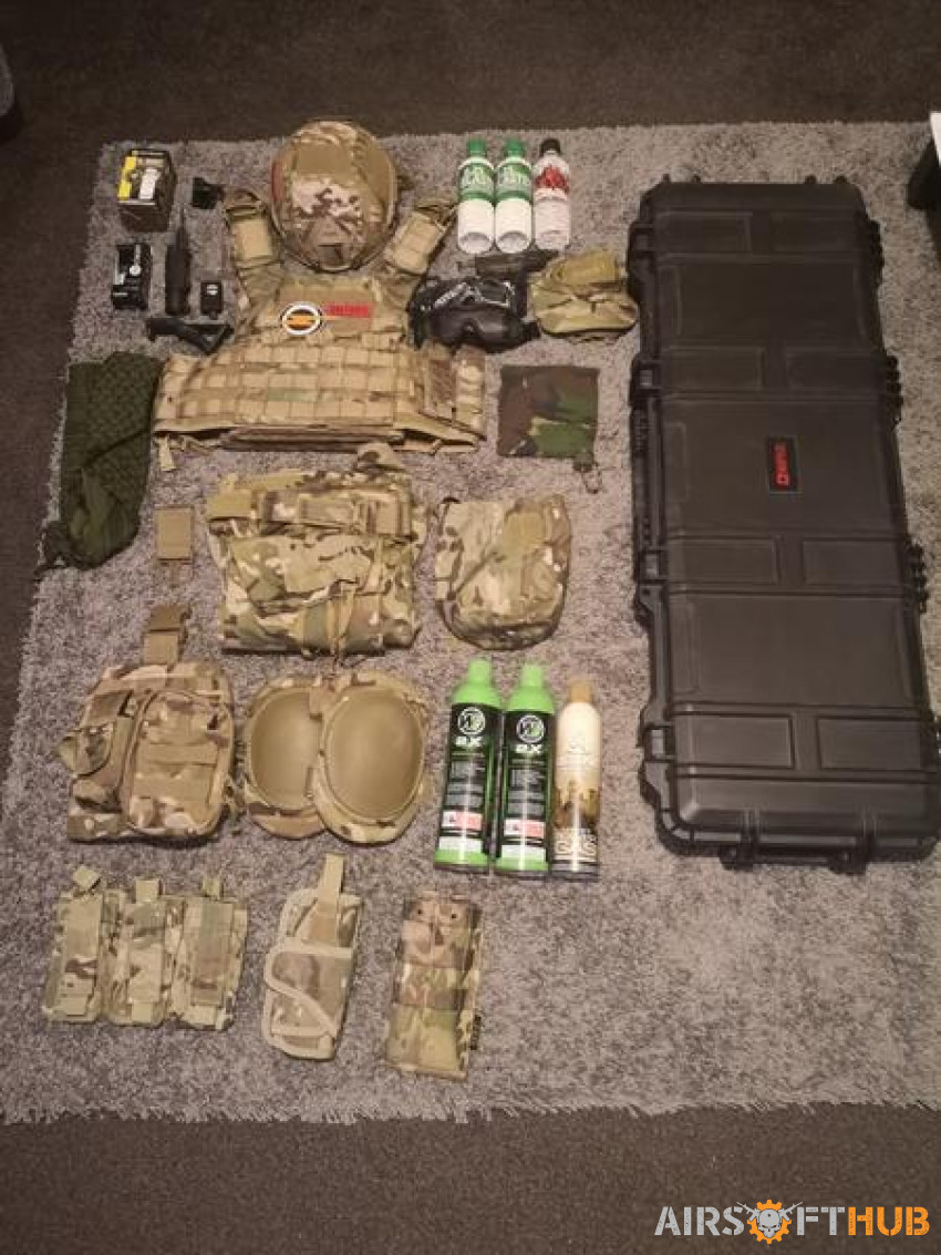 Full Gear Set - Used airsoft equipment