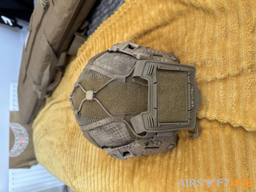 PTS MTEC FLUX W/ AGILITE COVER - Used airsoft equipment