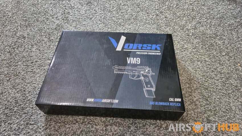NEW Vorsk VM9 GBB – Tan/Black - Used airsoft equipment