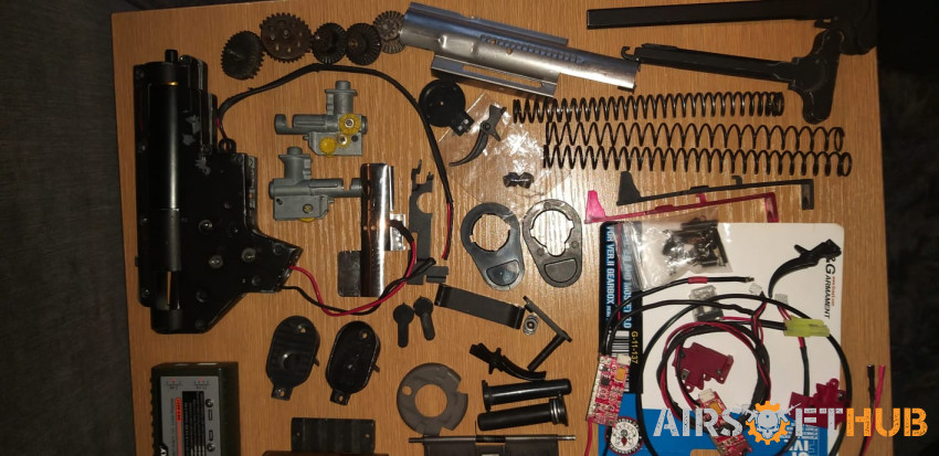 Airsoft Parts - JOB LOT - Used airsoft equipment