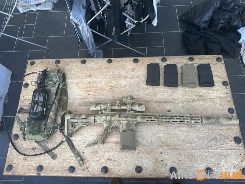 M110 HPA DMR - Used airsoft equipment