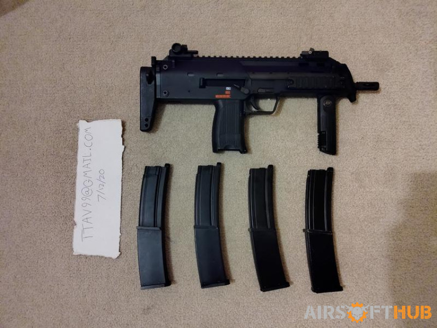 WE MP7 4 mags trade - Used airsoft equipment