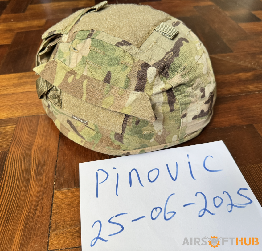 Mitch Style Helmet & Cover - Used airsoft equipment