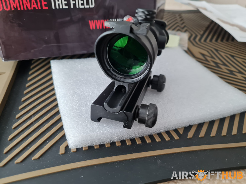 Nuprol acog sight 4x32 - Used airsoft equipment
