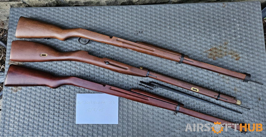Wood Stocks S&T/PPS - Used airsoft equipment