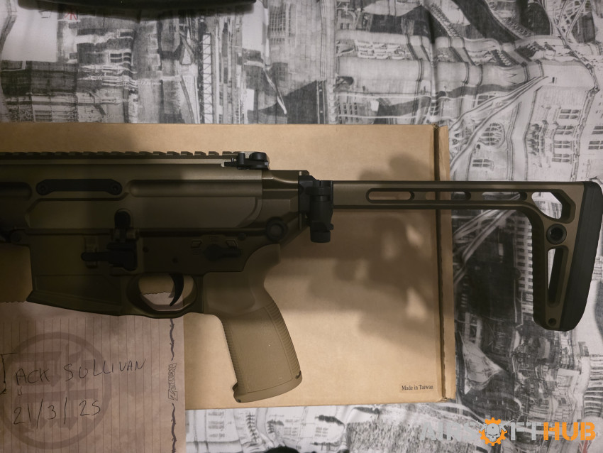 Apfg sig mcx spear lt - Used airsoft equipment