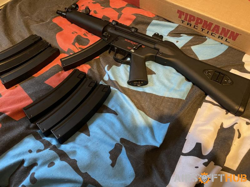 G&G MP5 EBB with extras - Used airsoft equipment