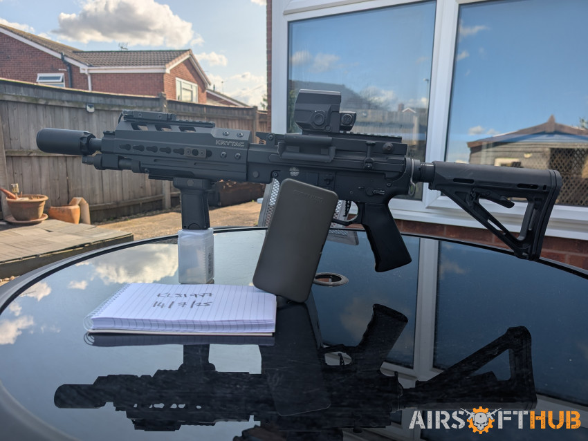 Krytac lmg upgraded bundle - Used airsoft equipment