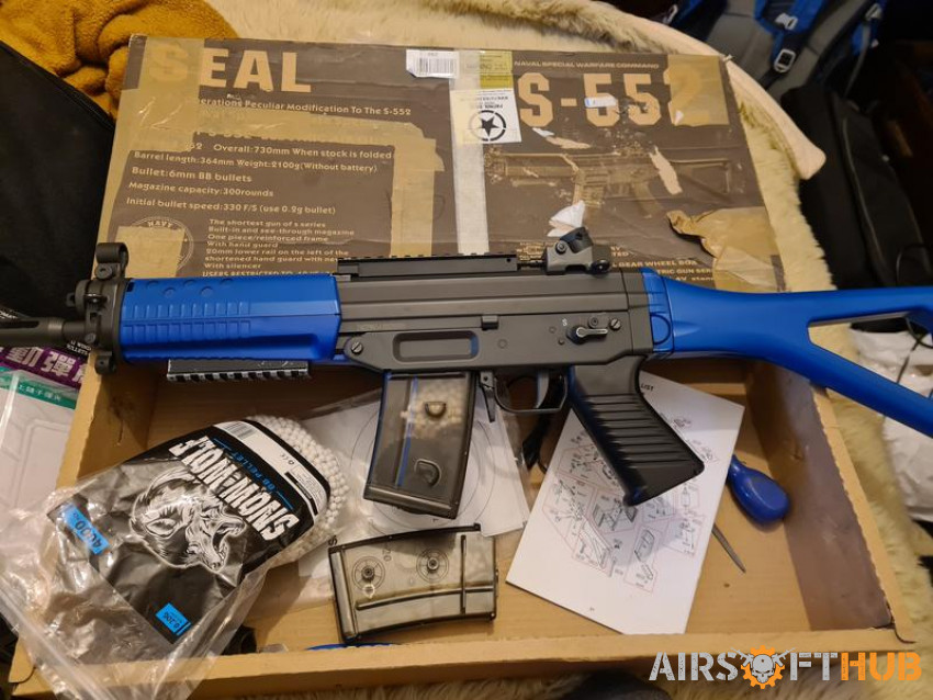 G3 seal 552 - Used airsoft equipment