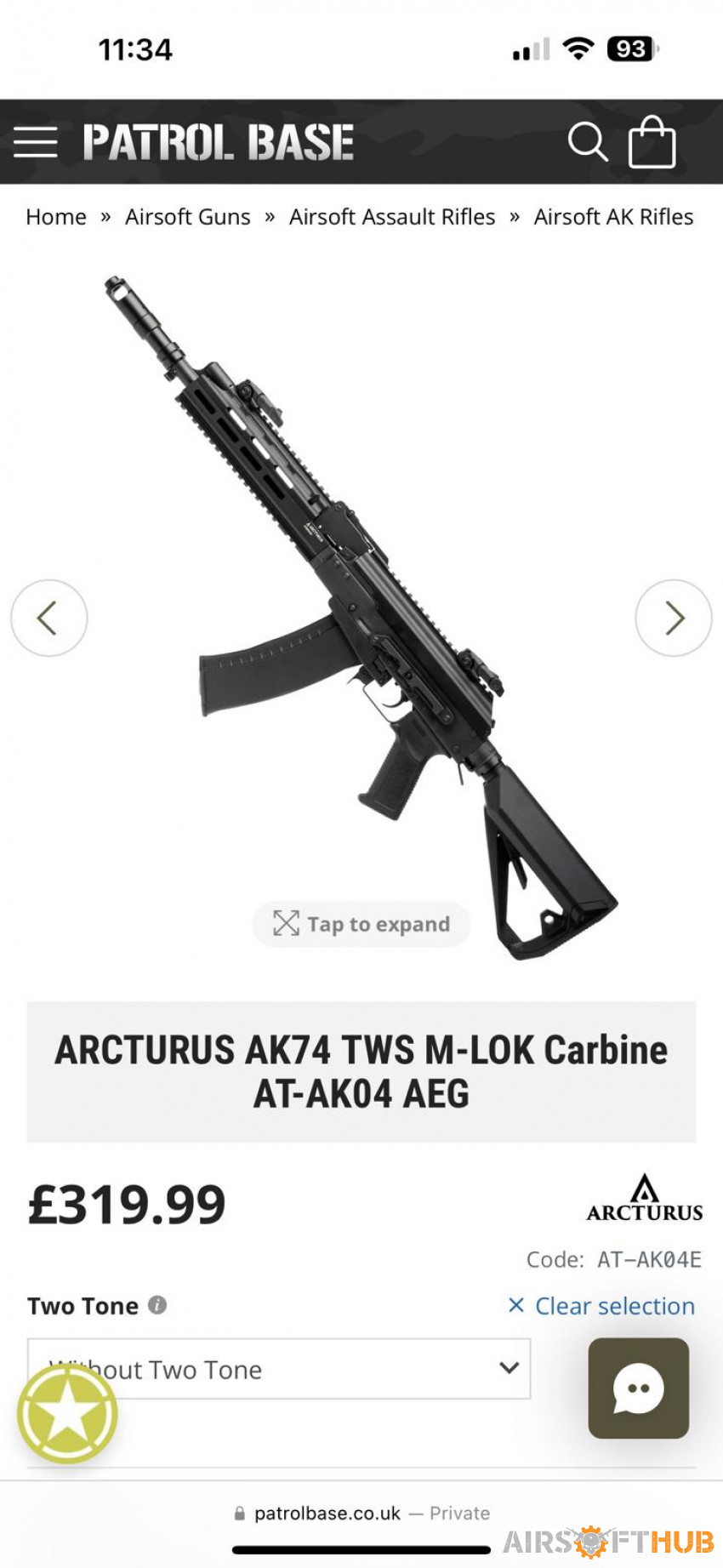 Ak47 and Svd sniper bundle. - Used airsoft equipment