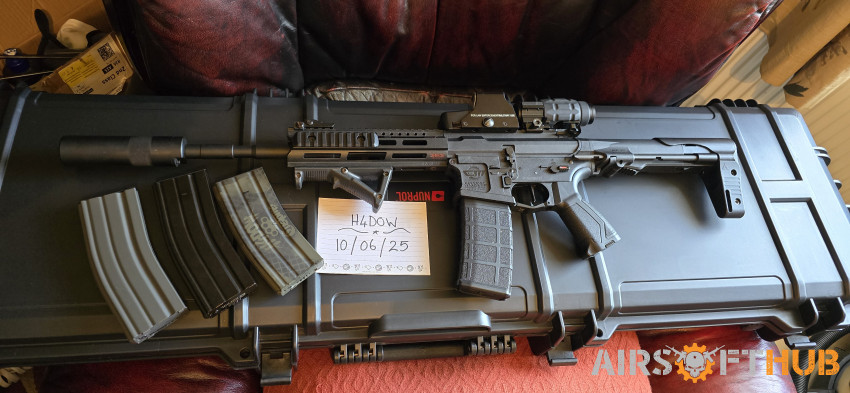 G&G cm16 raider L (upgraded) - Used airsoft equipment