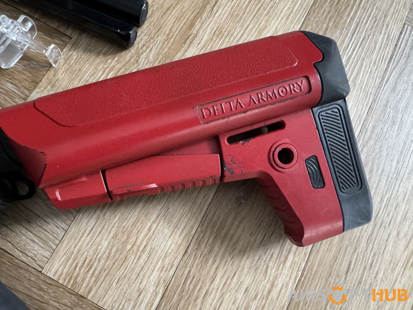 Delta Armory Assault Rifle - Used airsoft equipment