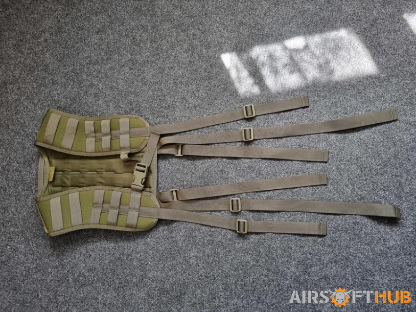 Warrior plb belt and harness - Used airsoft equipment