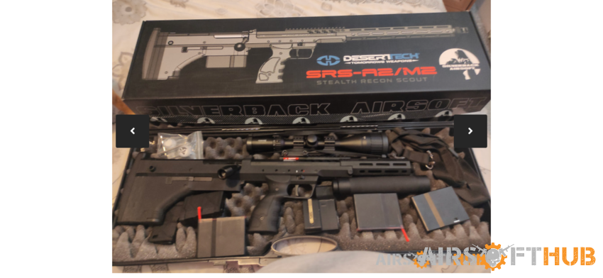 SRS silverback - Used airsoft equipment
